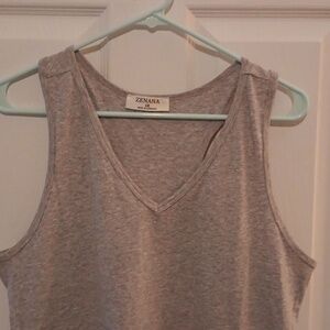 Zenana razor back tank top